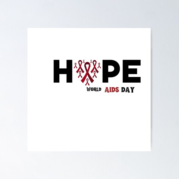 Item preview, 1st december world AIDS DAY , World Aids Day concept, AIDS Awareness Ribbon Icon designed and sold by Shifa19.