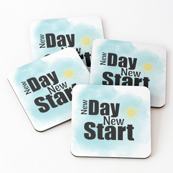 Item preview, New day new start designed and sold by Dinablal.