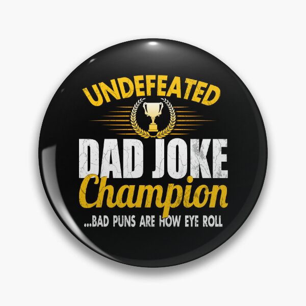 Item preview, Mens Dad Joke Champion Gifts regalo divertido del día del padre, juegos de palabras malos designed and sold by Simeon Dorelus.