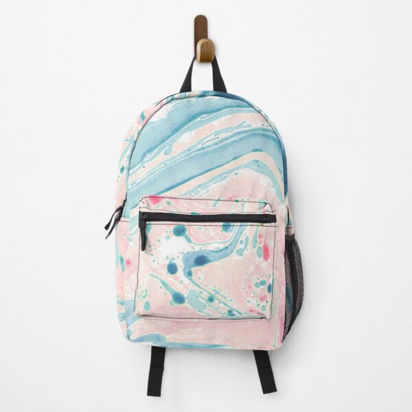 Item preview, Pink and Blue Suminagashi | Suminagashi Marbling | Best Gift for Art Lovers designed and sold by KonnichiwaStore.