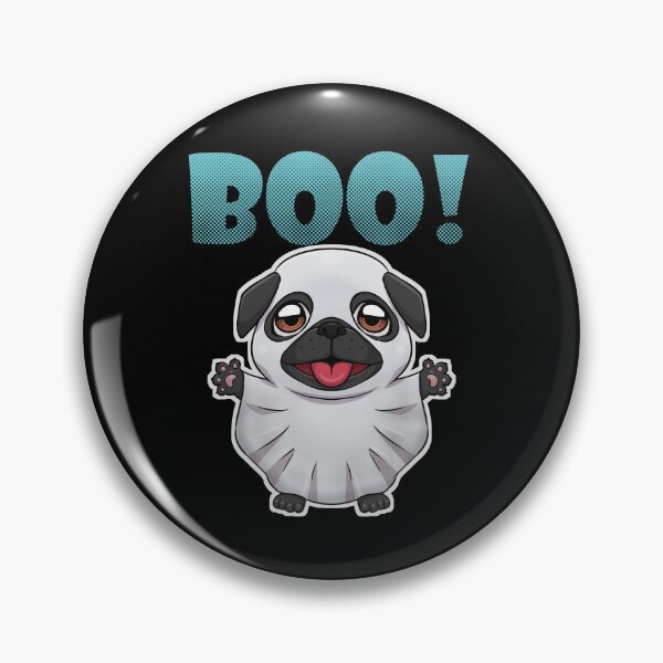 Item preview, Boo Ghost Pug Puppy | Halloween Puppy | Black designed and sold by Jovak.