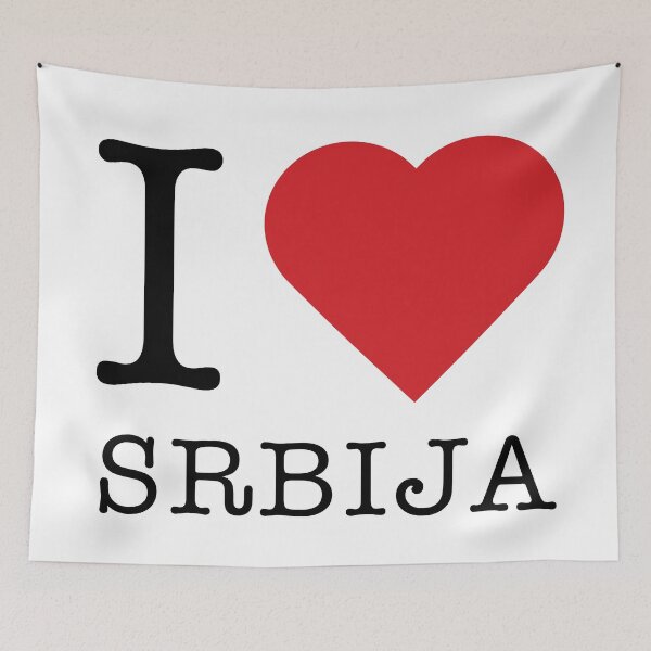 Item preview, I love Srbija designed and sold by HeavyStyle.