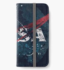 USA Space Agency Vintage Alien Apocalypse iPhone Wallet/Case/Skin