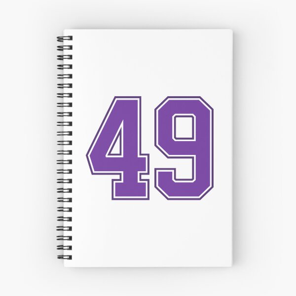 Item preview, Purple Number 49 lucky sports jersey forty nine designed and sold by HeavyStyle.