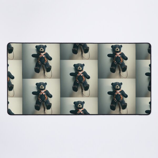 Item preview, Teddy Bear Wearing a Leather Harness #3 designed and sold by 30littlesteps.