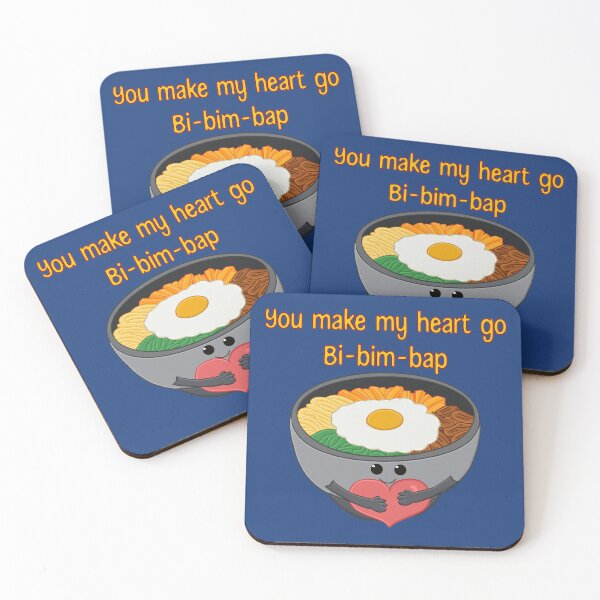 Item preview, You make my heart go bibimbap designed and sold by ClmsyStudio.