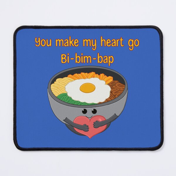 Item preview, You make my heart go bibimbap designed and sold by ClmsyStudio.