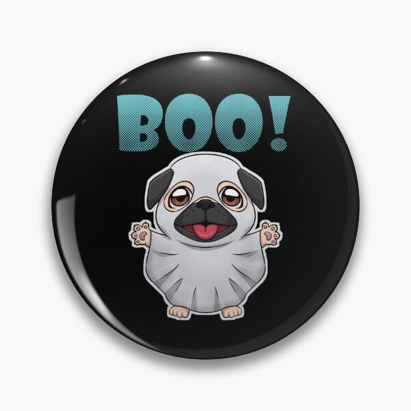 Item preview, Boo Ghost Pug Puppy | Halloween Puppy | Fawn designed and sold by Jovak.