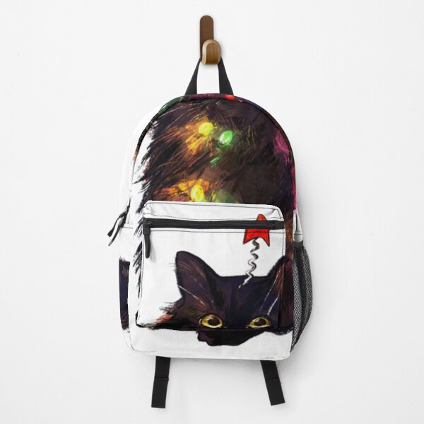 Item preview, Christmas Cat NewshirtChristmas Lights Cat  designed and sold by WyenaCamper.