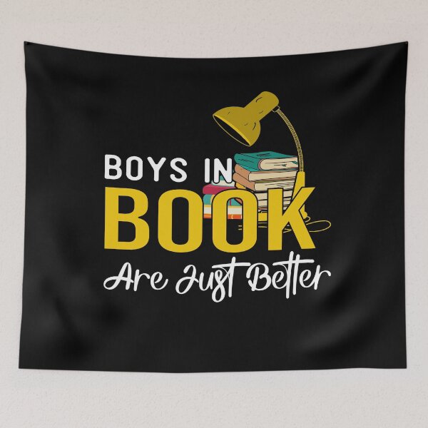 Item preview, Boys In Books Are Just Better designed and sold by Ela-Designer.