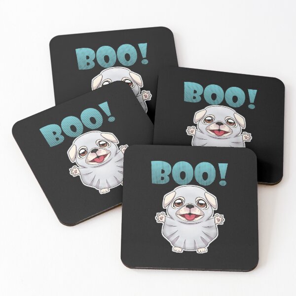 Item preview, Boo Ghost Pug Puppy | Halloween Puppy | White designed and sold by Jovak.