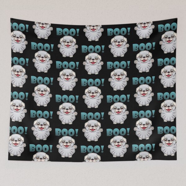 Item preview, Boo Ghost Pug Puppy | Halloween Puppy | White designed and sold by Jovak.