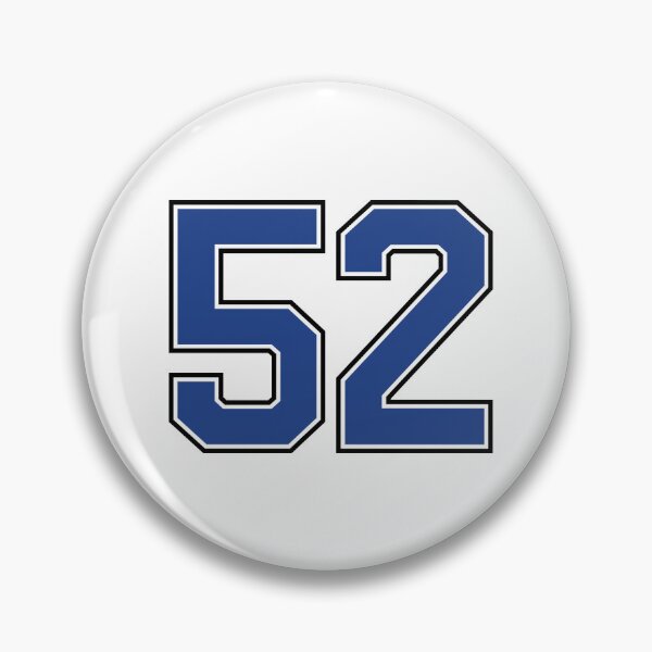 Item preview, Number 52 lucky sports jersey fifty two designed and sold by HeavyStyle.