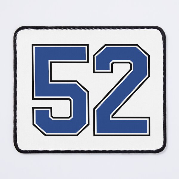 Item preview, Number 52 lucky sports jersey fifty two designed and sold by HeavyStyle.