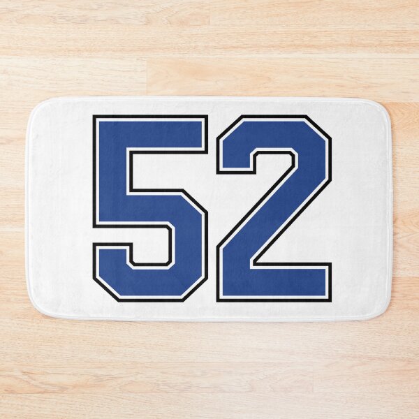 Item preview, Number 52 lucky sports jersey fifty two designed and sold by HeavyStyle.