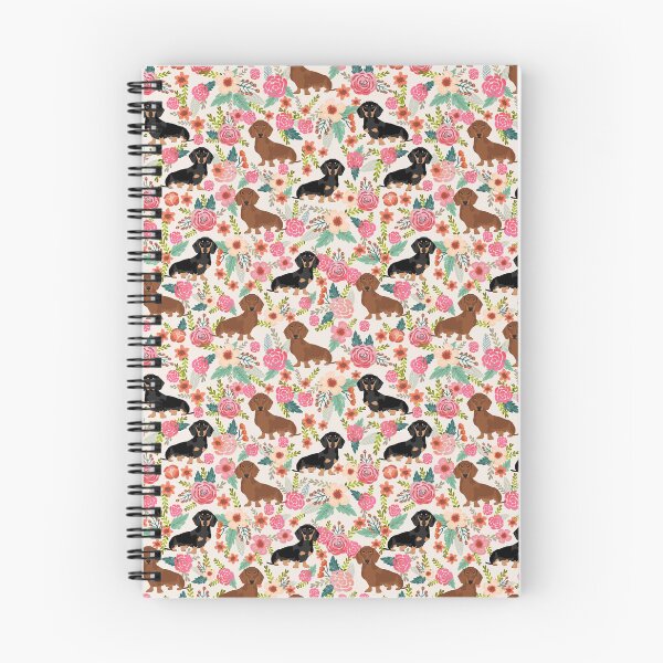 Item preview, Dachshund florals dog breed pet friendly pattern gifts designed and sold by PetFriendly.