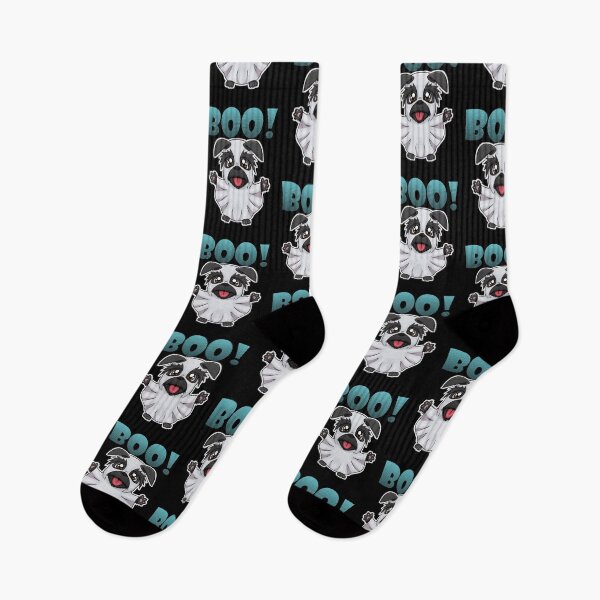 Item preview, Boo Ghost Pug Puppy | Halloween Puppy | Black designed and sold by Jovak.