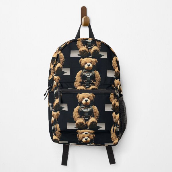 Item preview, Teddy Bear Wearing a Leather Harness #6 designed and sold by 30littlesteps.