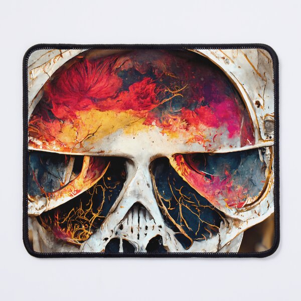 Item preview, Extremely Realistic Skull in Abstract Art designed and sold by PM-Artistic.