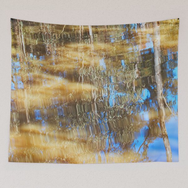Item preview, Pond Reflects On Gum Trees designed and sold by Joy Watson - Natural Light Photography .