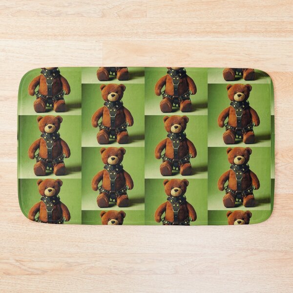 Item preview, Teddy Bear Wearing a Leather Harness #7 designed and sold by 30littlesteps.