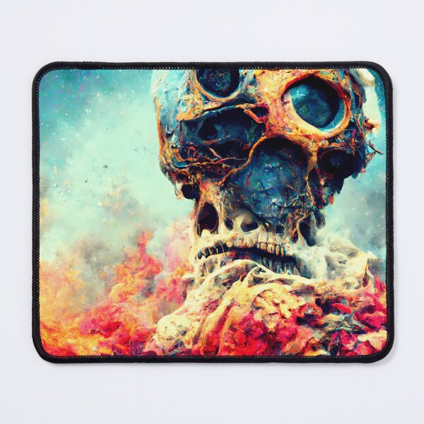 Item preview, Extremely Realistic Skull in Abstract Art designed and sold by PM-Artistic.