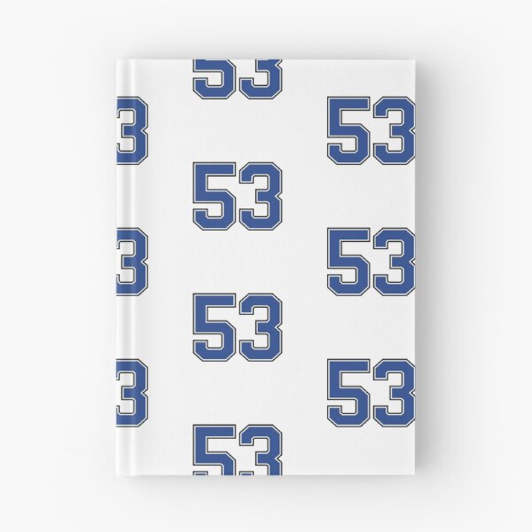 Item preview, Number 53 lucky sports jersey fifty three designed and sold by HeavyStyle.