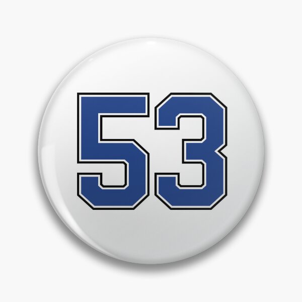 Item preview, Number 53 lucky sports jersey fifty three designed and sold by HeavyStyle.