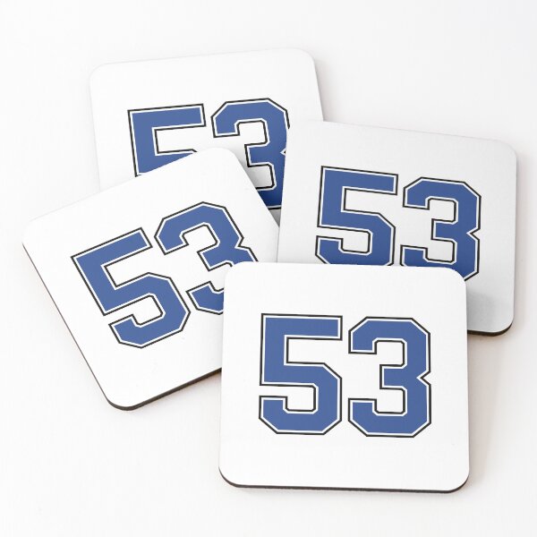 Item preview, Number 53 lucky sports jersey fifty three designed and sold by HeavyStyle.