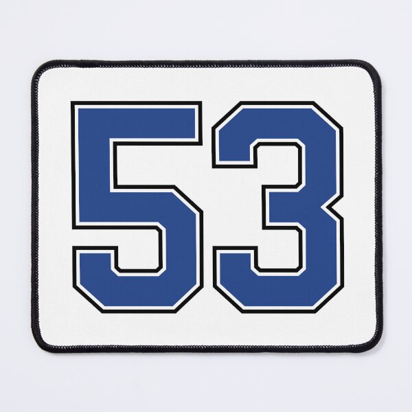 Item preview, Number 53 lucky sports jersey fifty three designed and sold by HeavyStyle.