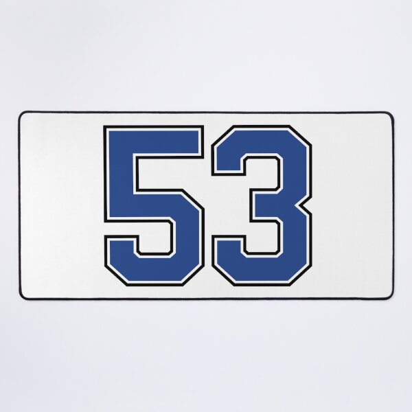 Item preview, Number 53 lucky sports jersey fifty three designed and sold by HeavyStyle.