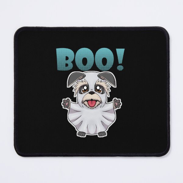 Item preview, Boo Ghost Pug Puppy | Halloween Puppy | Salt and Pepper designed and sold by Jovak.