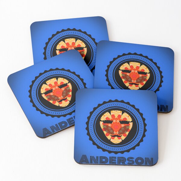 Item preview,  Anderson - Mustache Alien - Funny First Name designed and sold by LV-creator.