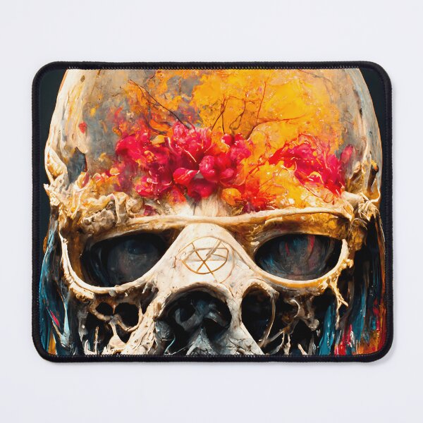 Item preview, Extremely Realistic Skull in Abstract Art designed and sold by PM-Artistic.