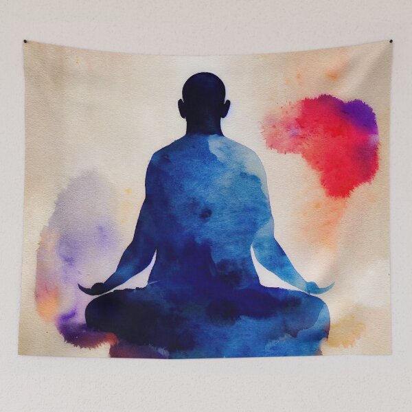 Item preview, Watercolor Monk 2 designed and sold by CEVmemories.