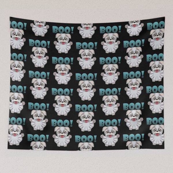 Item preview, Boo Ghost Pug Puppy | Halloween Puppy | White designed and sold by Jovak.