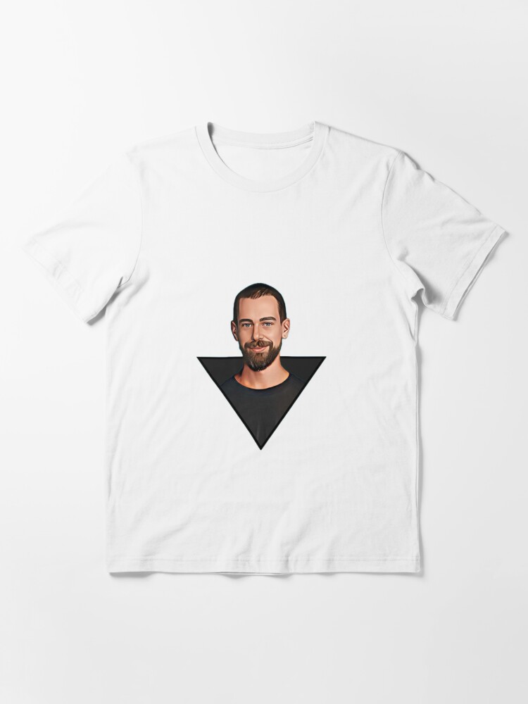 Alternate view of Jack Dorsey CEO Portrait Essential T-Shirt