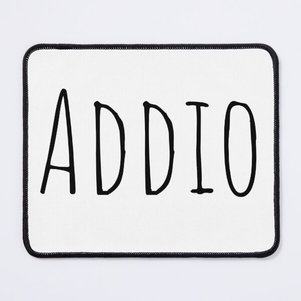 Item preview, Addio - farewell italian word design designed and sold by Mirochan80.