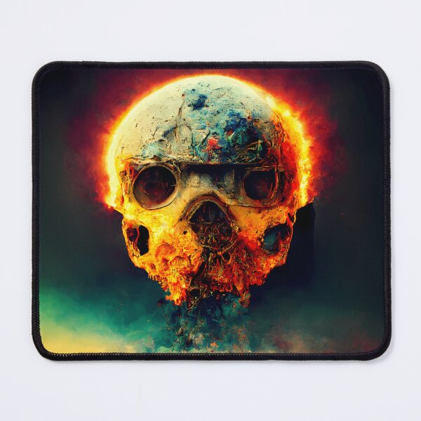 Item preview, Extremely Realistic Skull in Abstract Art designed and sold by PM-Artistic.