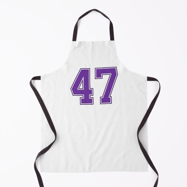 Item preview, Purple Number 47 lucky sports jersey forty seven designed and sold by HeavyStyle.