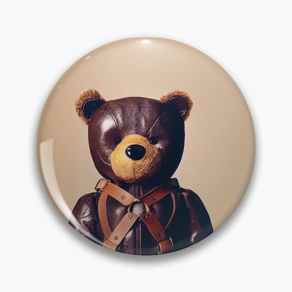Item preview, Teddy Bear Wearing a Leather Harness #10 designed and sold by 30littlesteps.