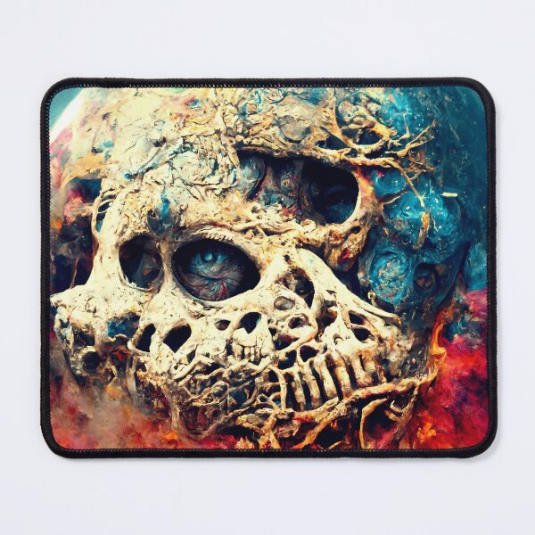 Item preview, Extremely Realistic Skull in Abstract Art designed and sold by PM-Artistic.