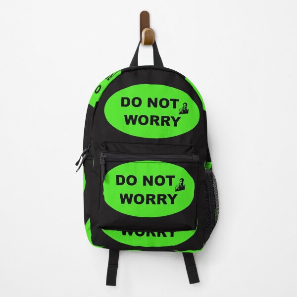Item preview, DO NOT WORRY industrial style sign designed and sold by lobodelnoir.