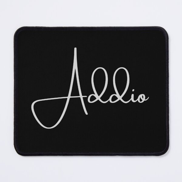 Item preview, Addio - farewell italian word design designed and sold by Mirochan80.