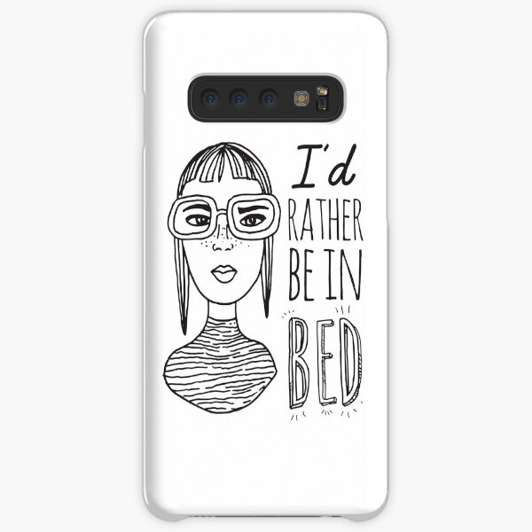 I'd rather be in bed - Ink Illustration Samsung Galaxy Snap Case