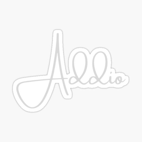 addio-farewell-italian-word-design-sticker-for-sale-by-mirochan80