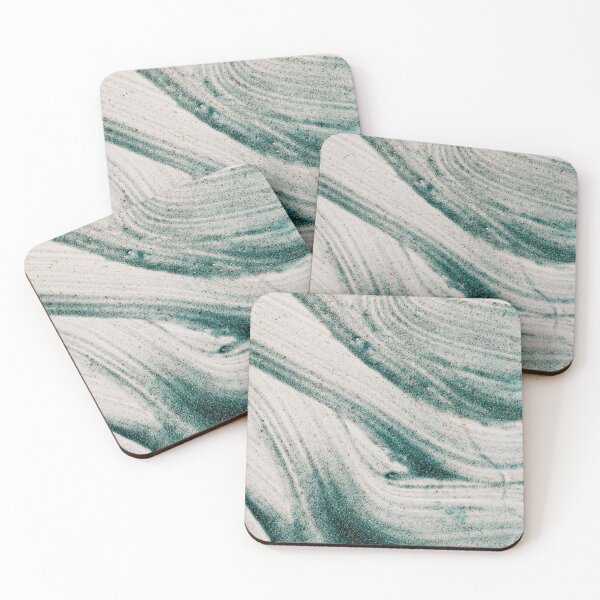 Item preview, green and white sand designed and sold by Nafeesdesign.