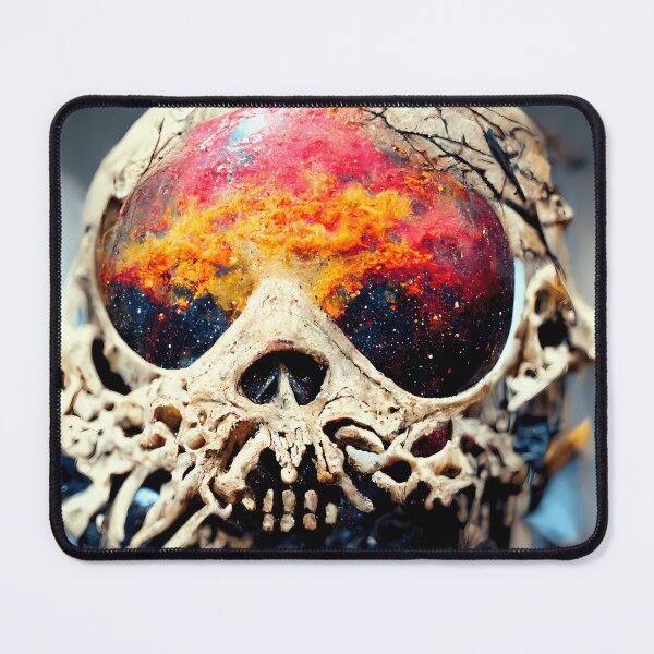 Item preview, Extremely Realistic Skull in Abstract Art designed and sold by PM-Artistic.