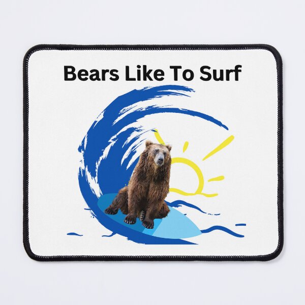 Item preview, Bears Like To Surf designed and sold by MuscleCarTs.