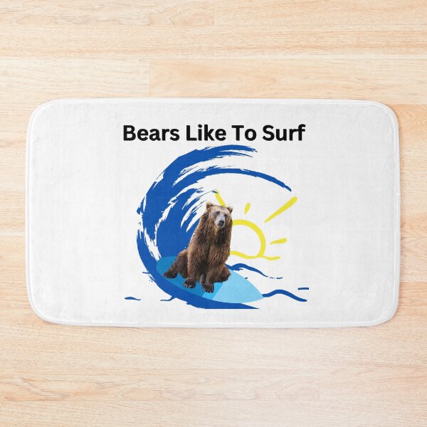 Item preview, Bears Like To Surf designed and sold by MuscleCarTs.